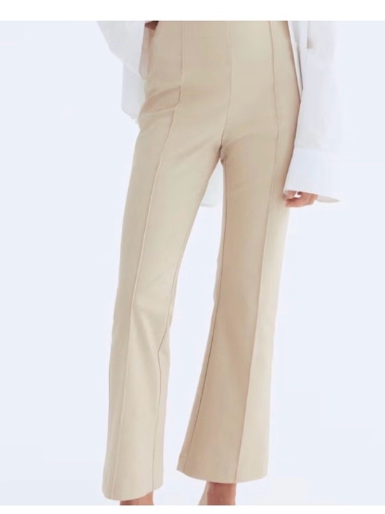 H&M Pants - H&M Women's Tan kick-flare Dress Pants